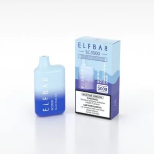 ELFBAR BC5000 - Blue Razz (5000 Puffs) 2/5%(20/50mg)