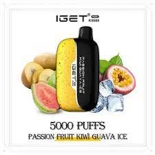 IGET Moon - Passion Fruit Kiwi Guava Ice (5000 Puffs)