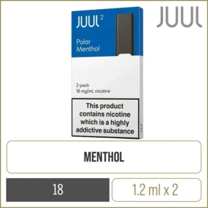 JUUL2 Pods - Polar Menthol (2 Pods) 18mg
