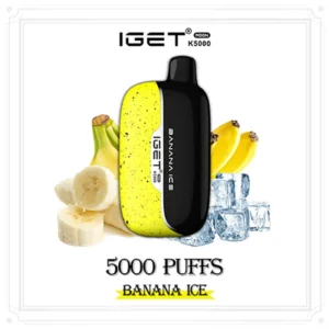 IGET Moon - Banana Ice (5000 Puffs)
