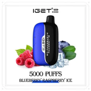 IGET Moon - Blueberry Raspberry Ice (5000 Puffs)