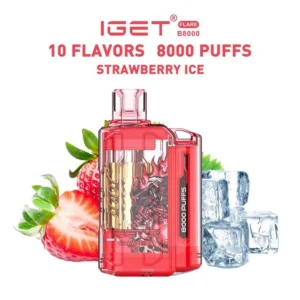 IGET FLARE B8000 - Strawberry Ice (8000 Puffs)