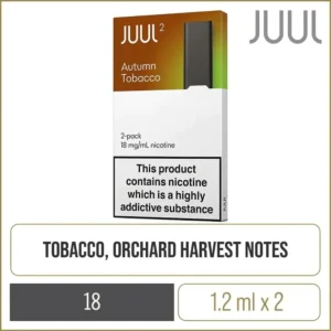 Juul2 Pods - Autumn Tobacco (2 Pods) 18mg